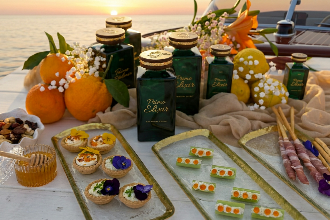 gin pairing proposal experience Athens riviera