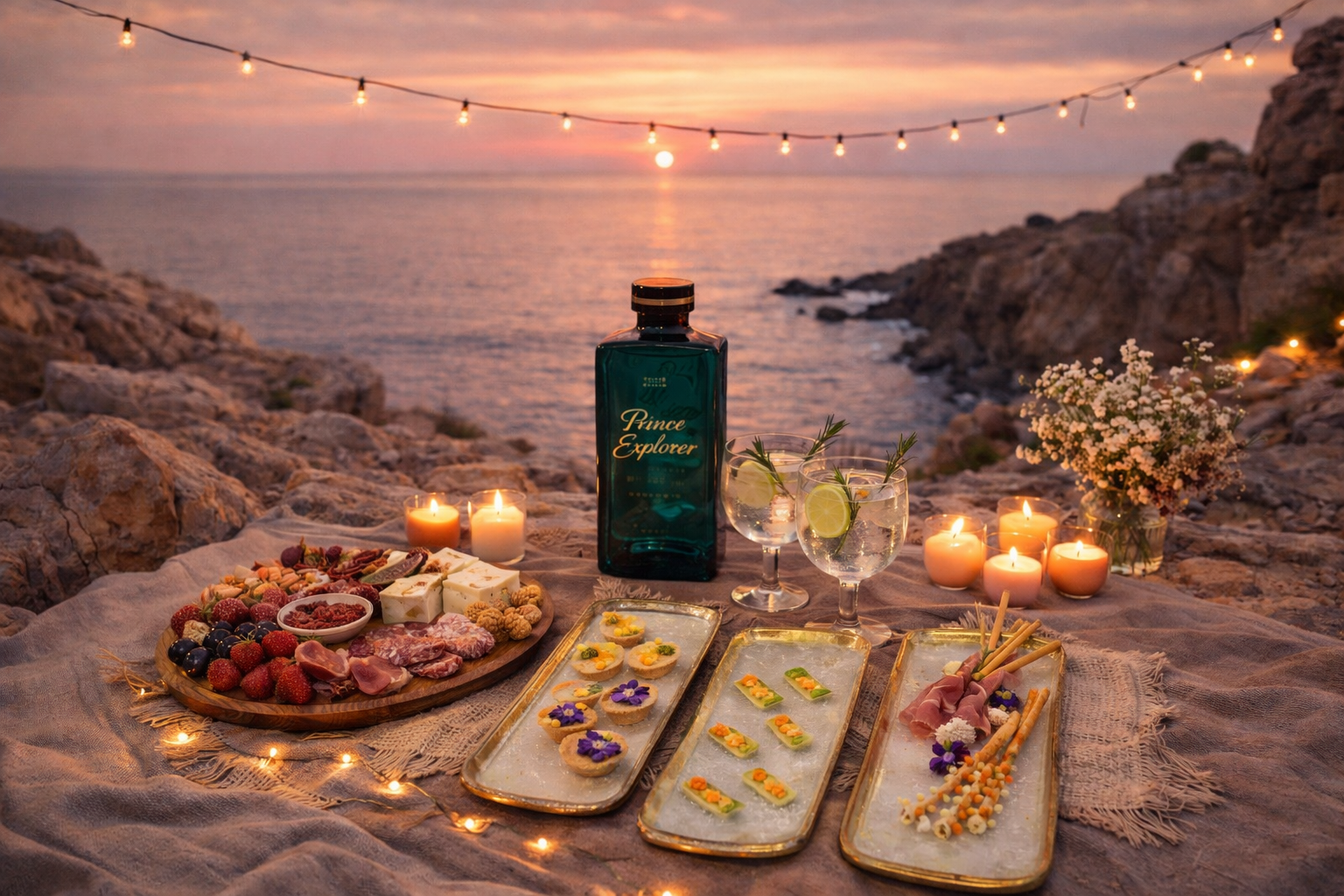 gin pairing experience proposal Athens riviera Greece