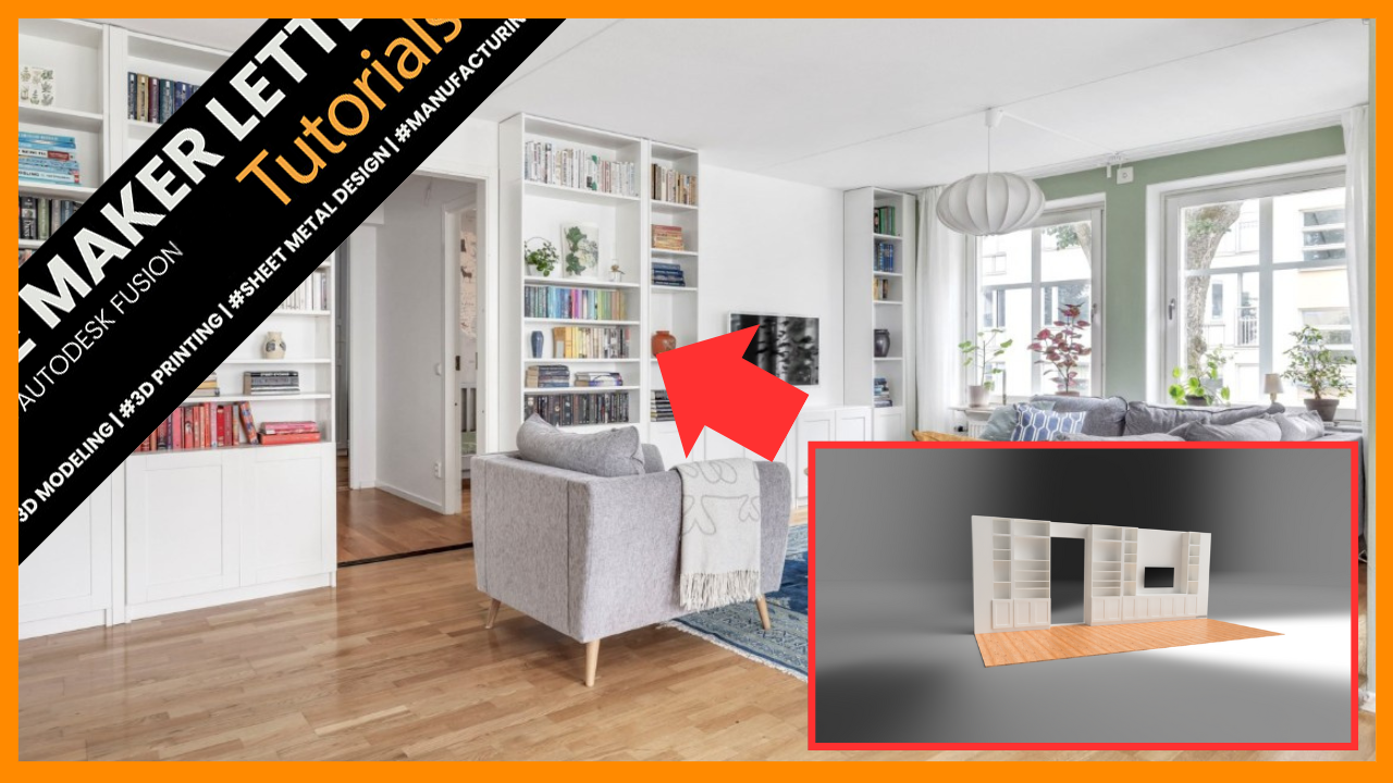 How We Built a Custom Bookshelf Wall with IKEA and Fusion – Step by Step