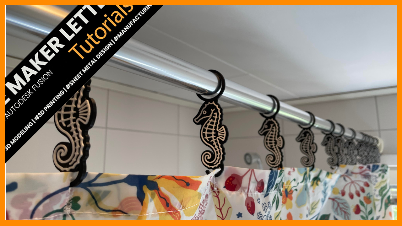 From Idea to 3D Print: Making Custom Shower Curtain Hangers