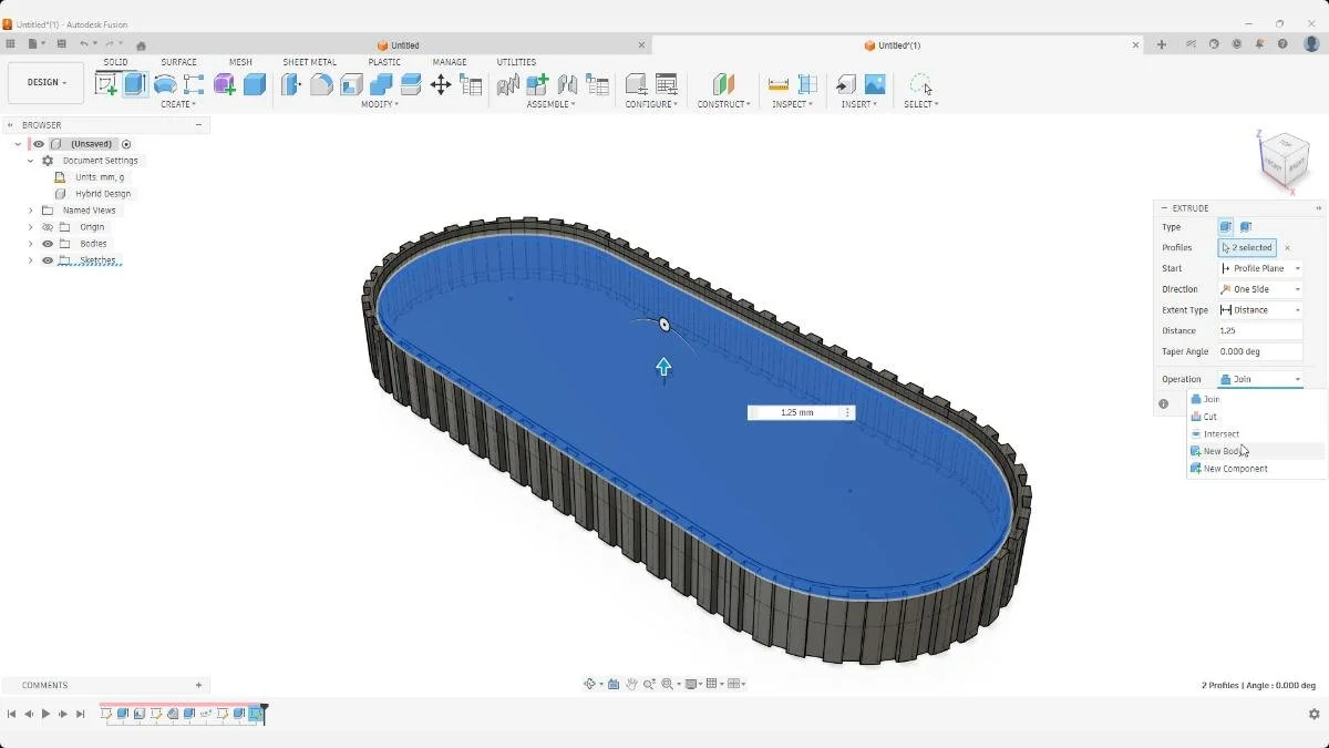 fusion new body soap tray extrude