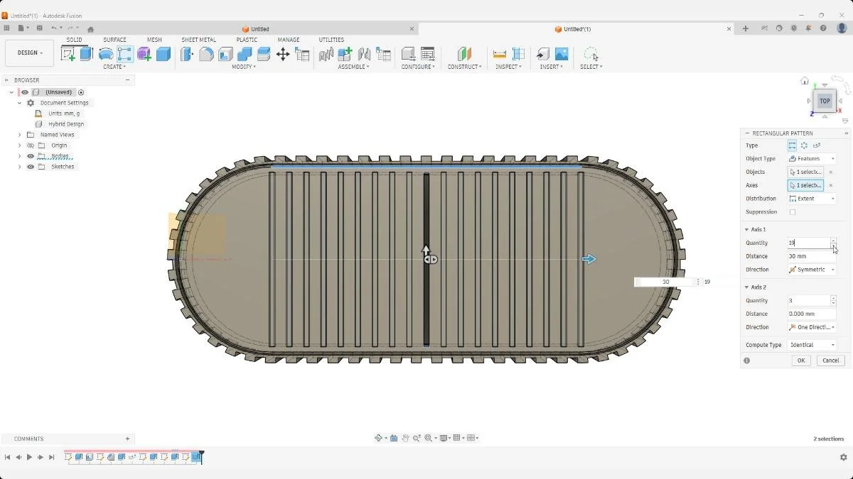 fusion pattern spacing iteration soap tray design