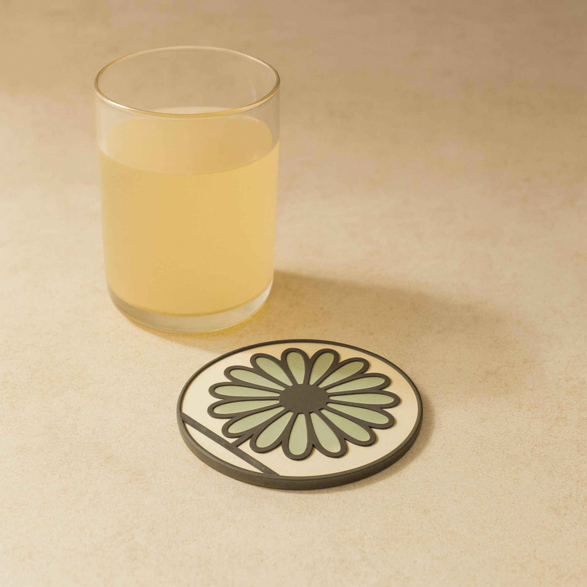 Flower Coaster Collection – 3D Printable Nature-Inspired Coasters (STL + 3MF)