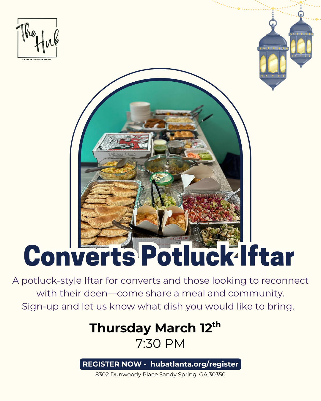 Converts Potluck Iftar