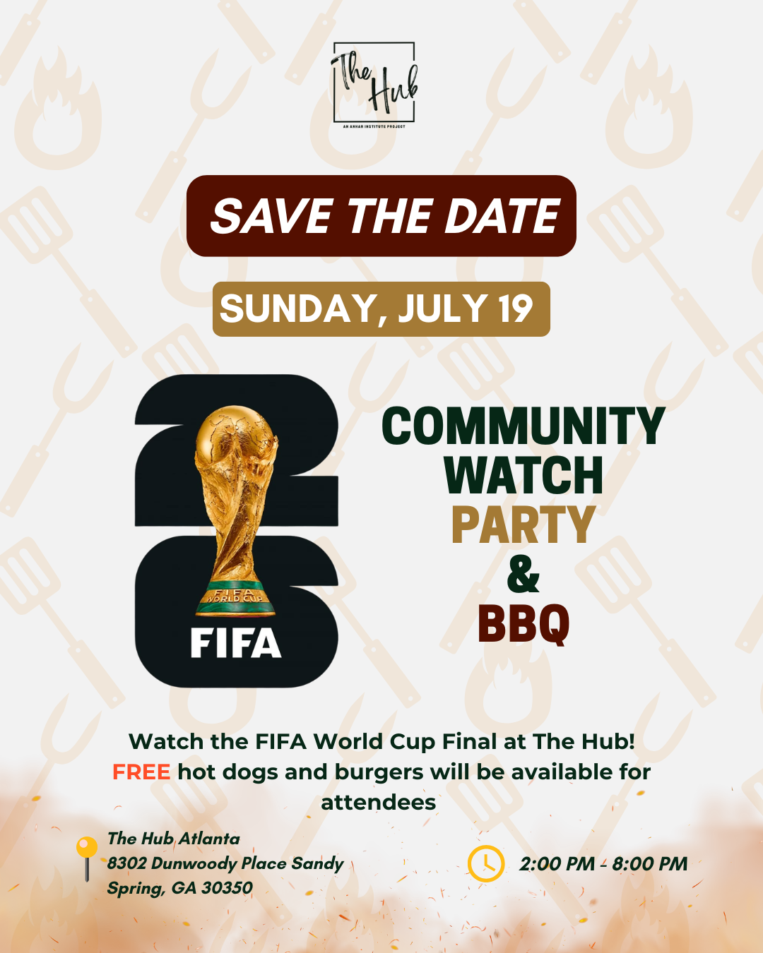 FIFA Watch Party & BBQ