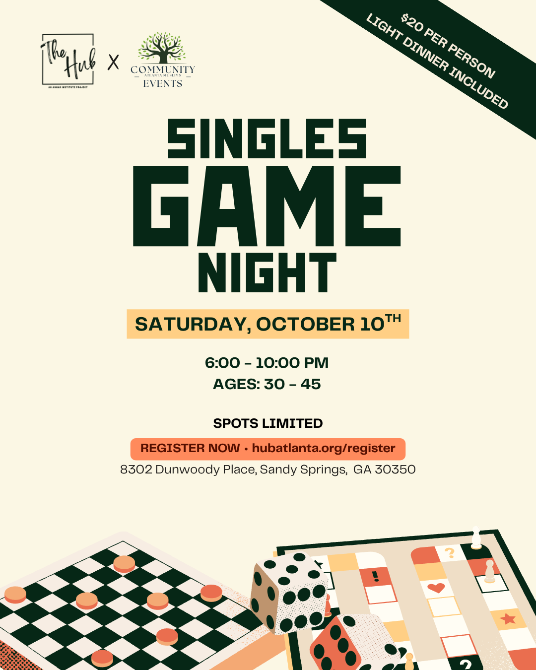 Singles Game Night
