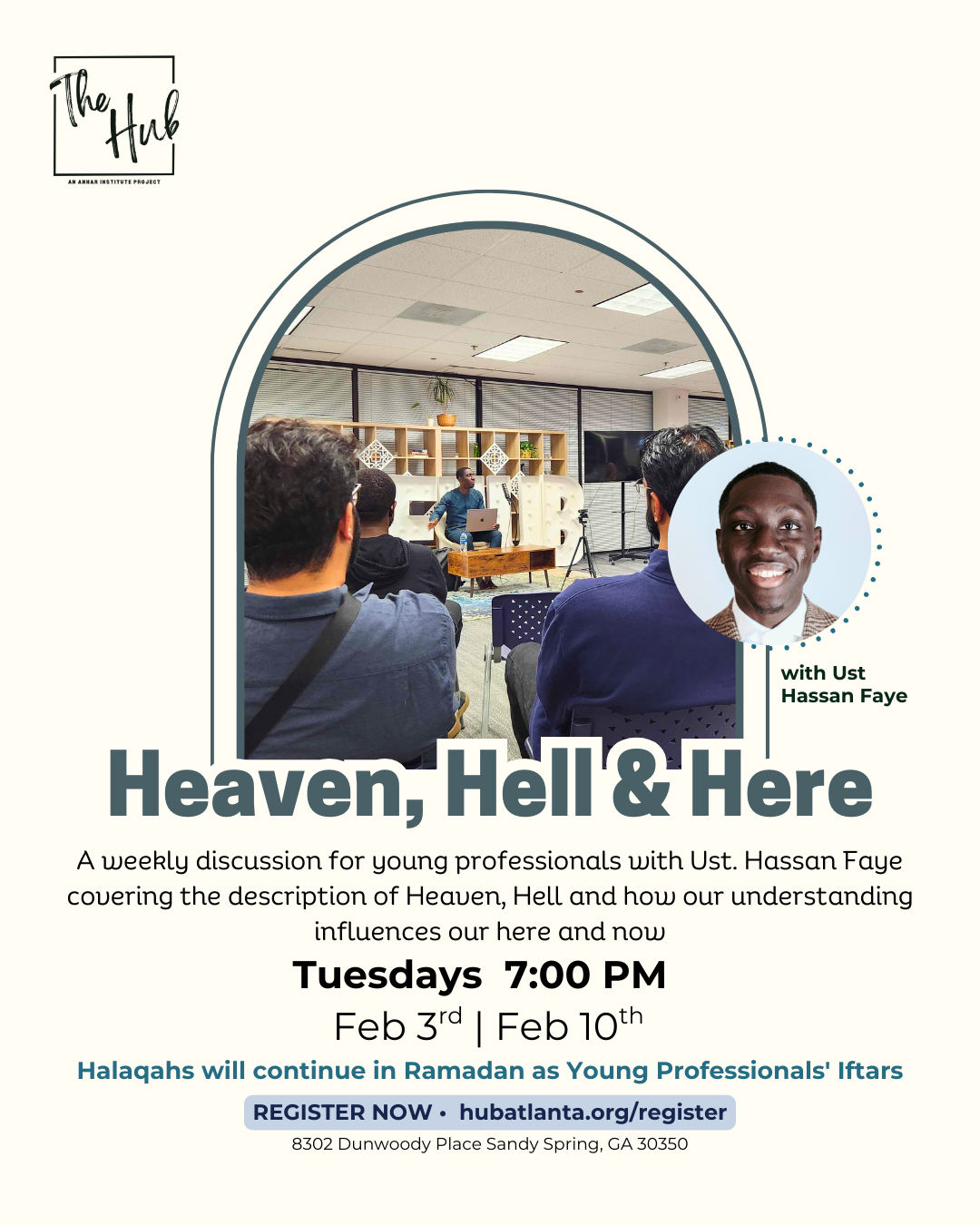 Young Professionals Halaqah with Ust Hassan