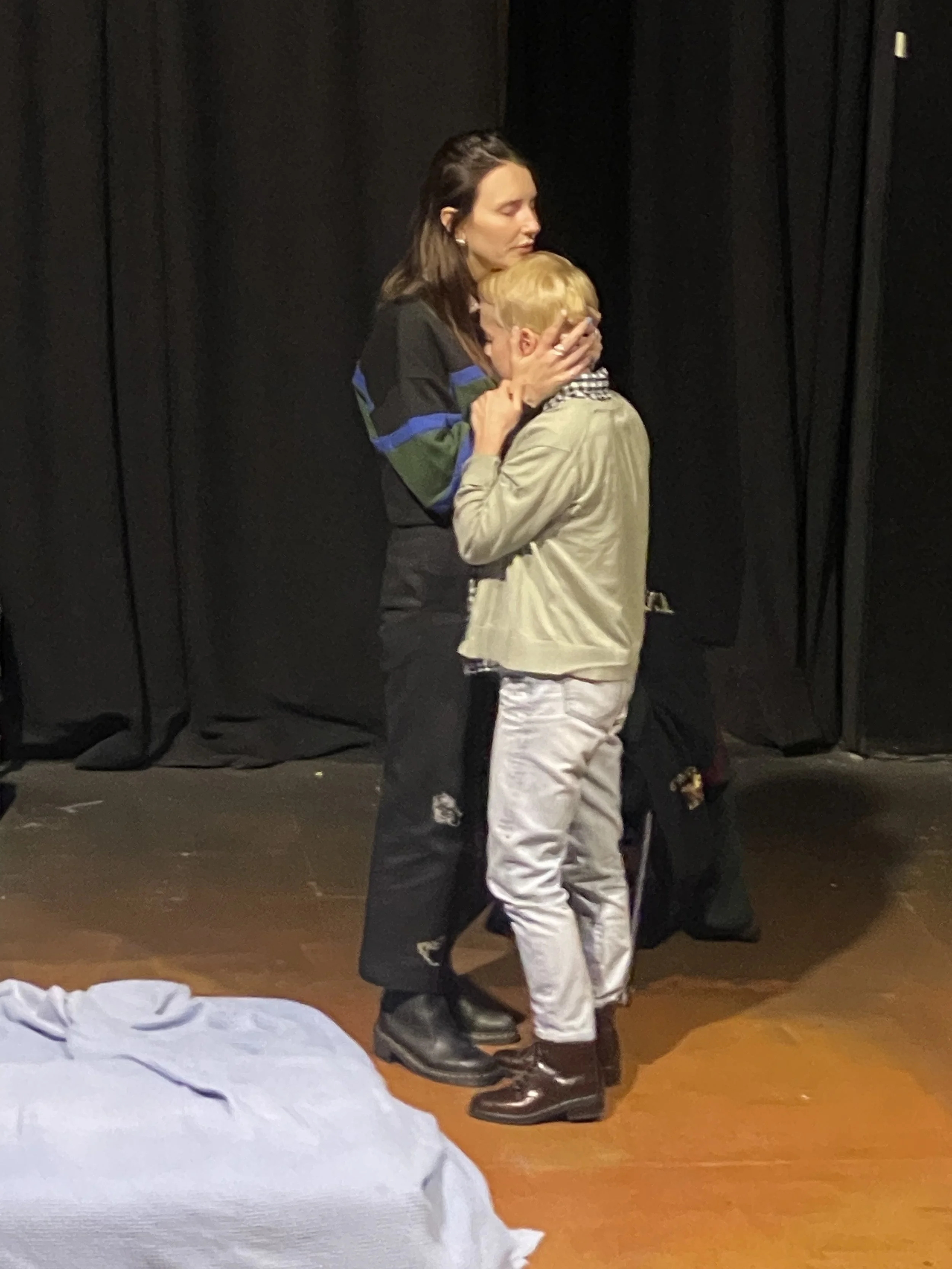 Acting class at the Depot, led by Fable & Sow Theatre Farm. March 2025.