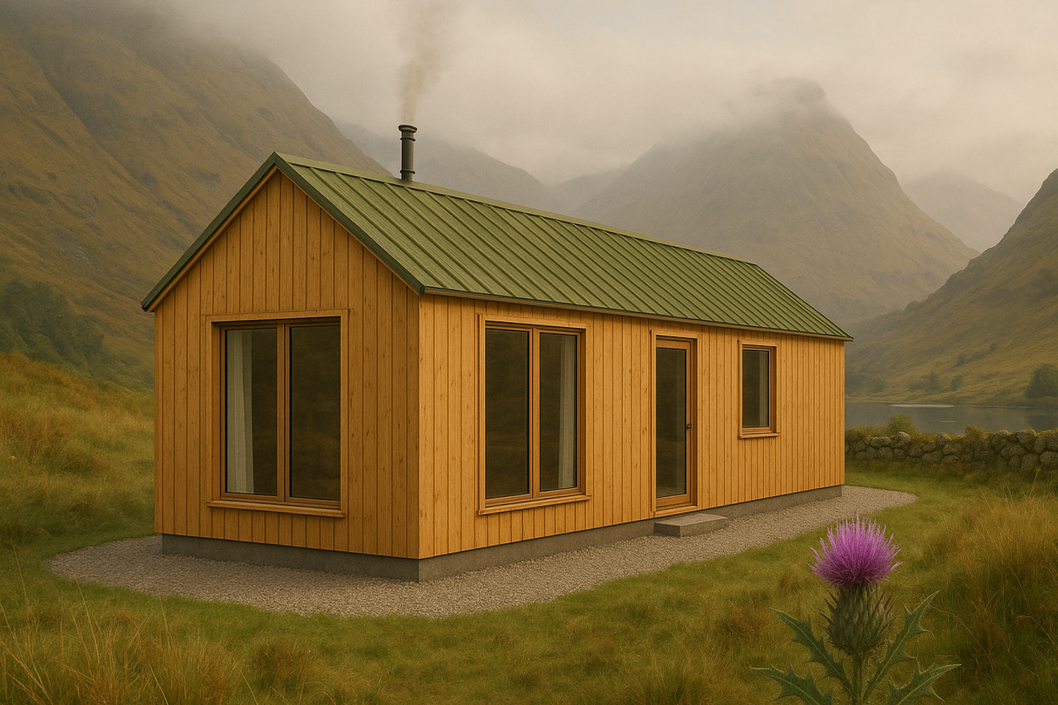 Olive and Pine design 1 bedroom Micro Home