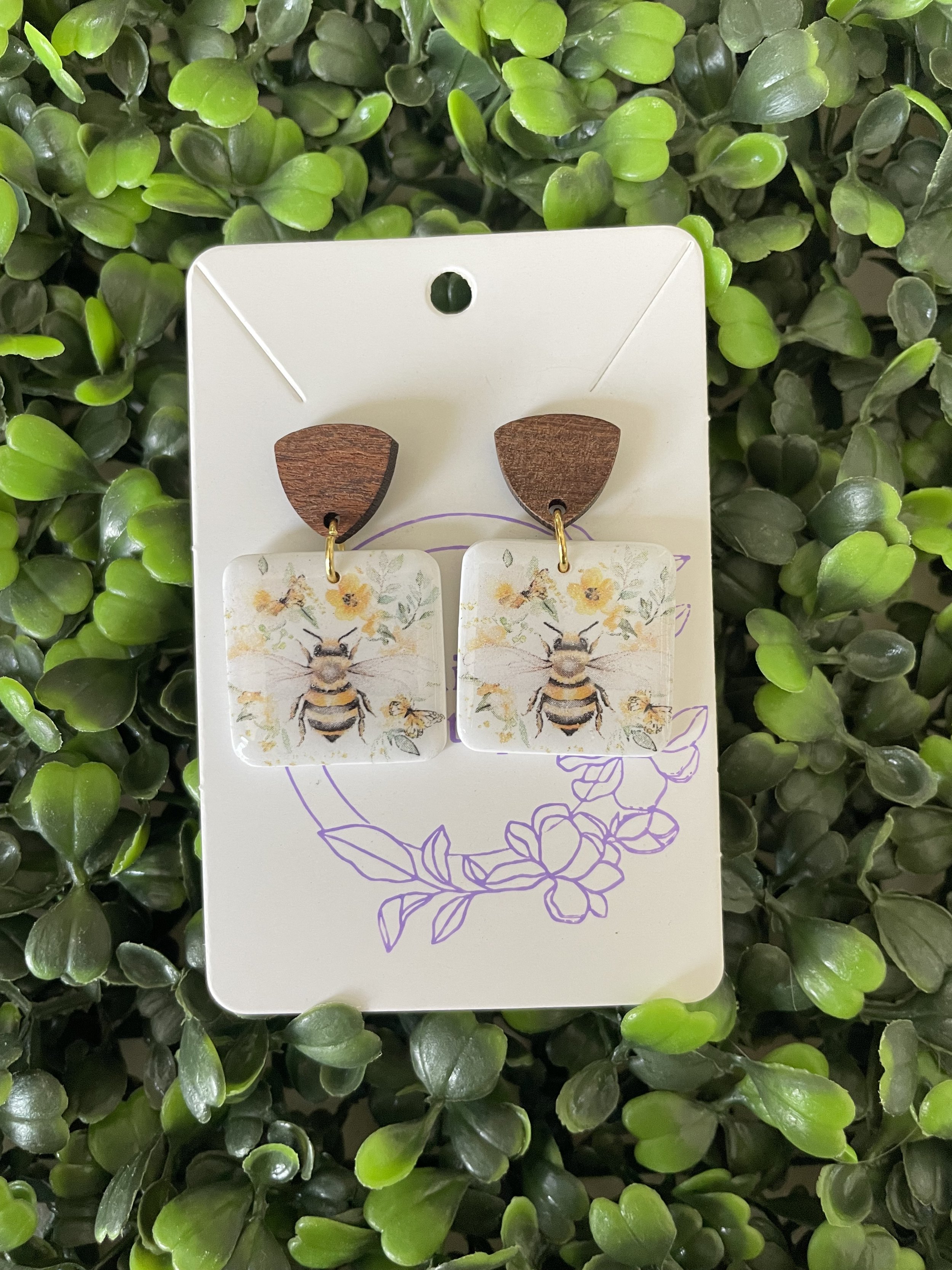 Bee and Bloom - Dangle Earrings