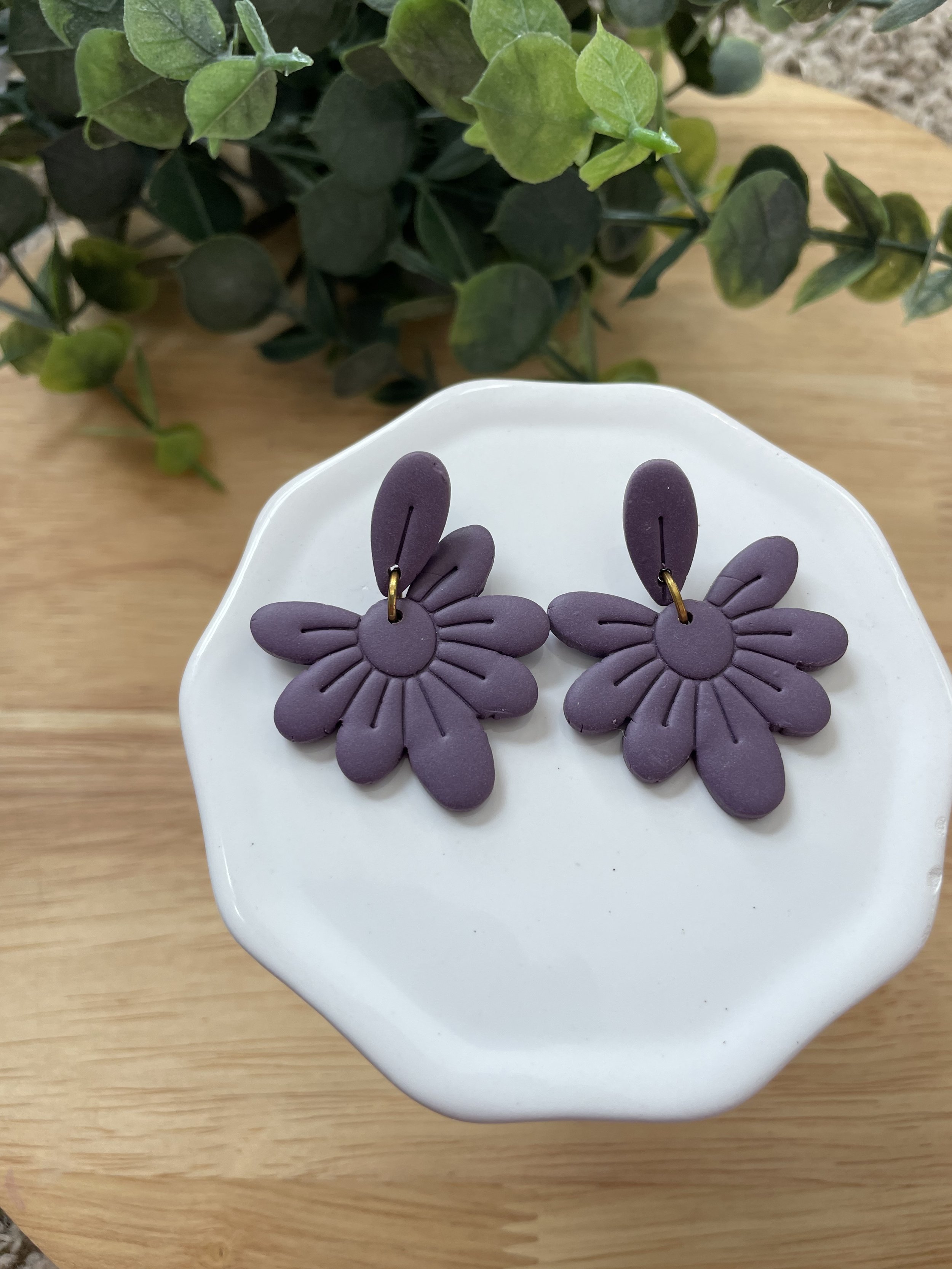 Flower Dangle Earrings