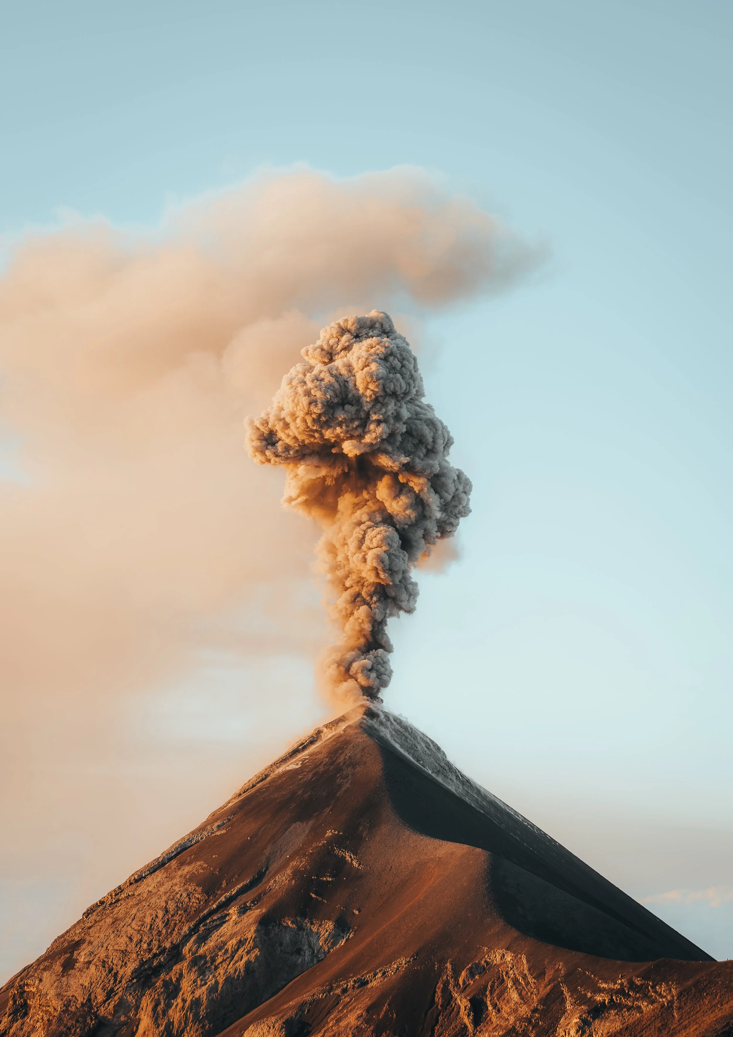 Volcan de Fuego in Guatemala