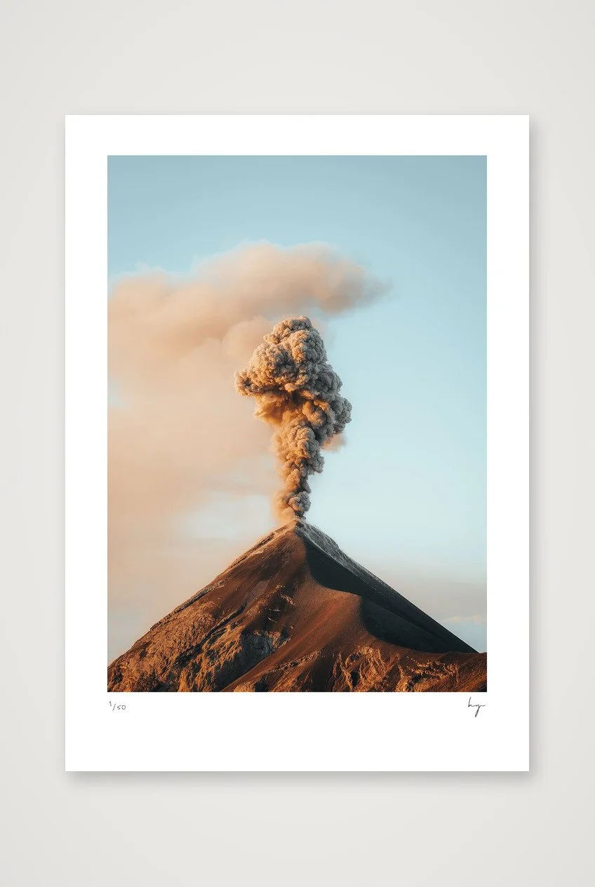 Volcan de Fuego in Guatemala