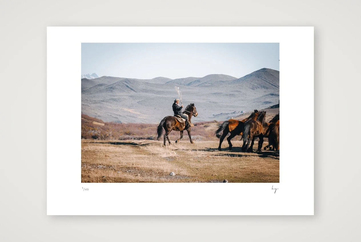 Guacho on horseback