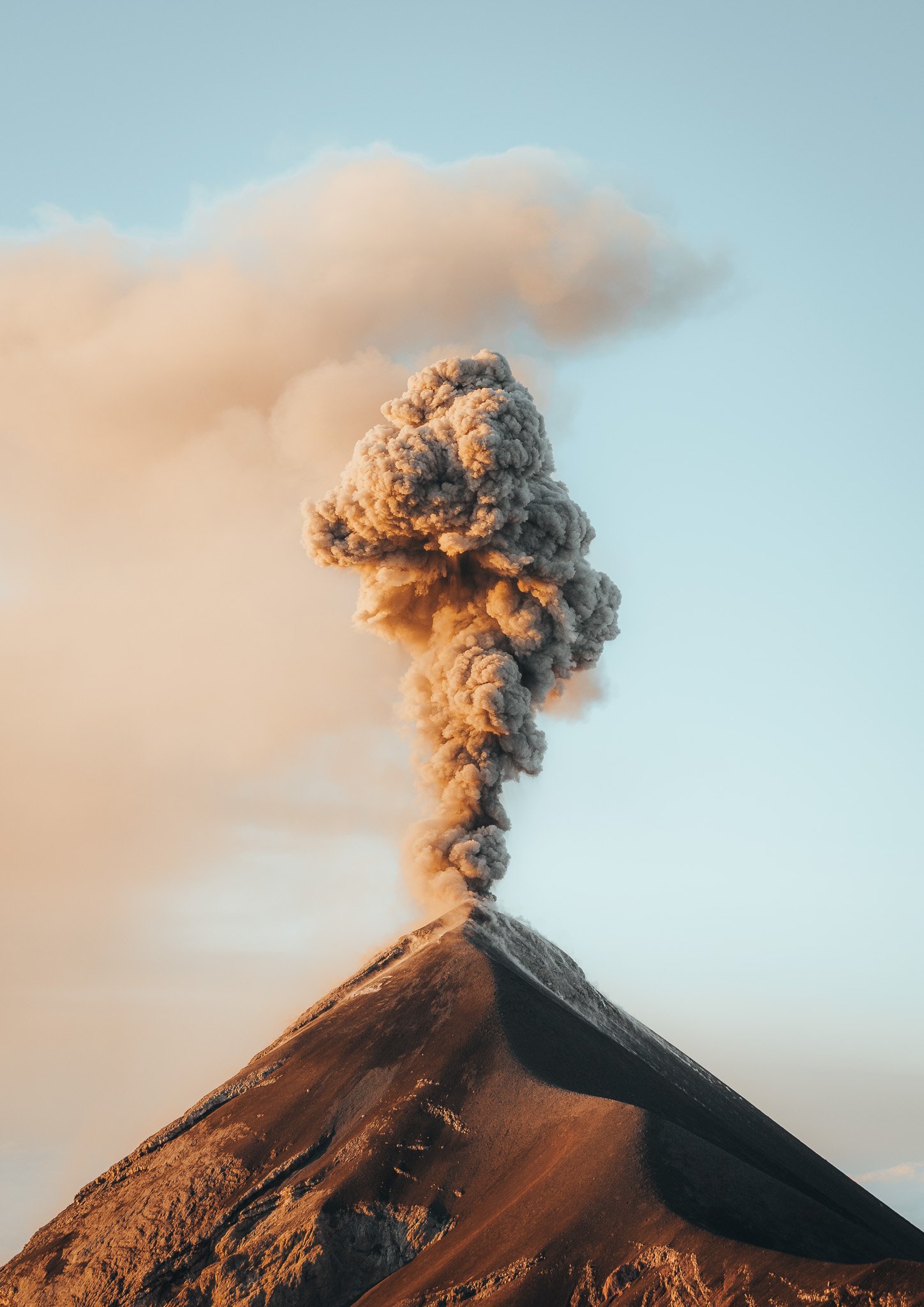 Volcan de Fuego in Guatemala