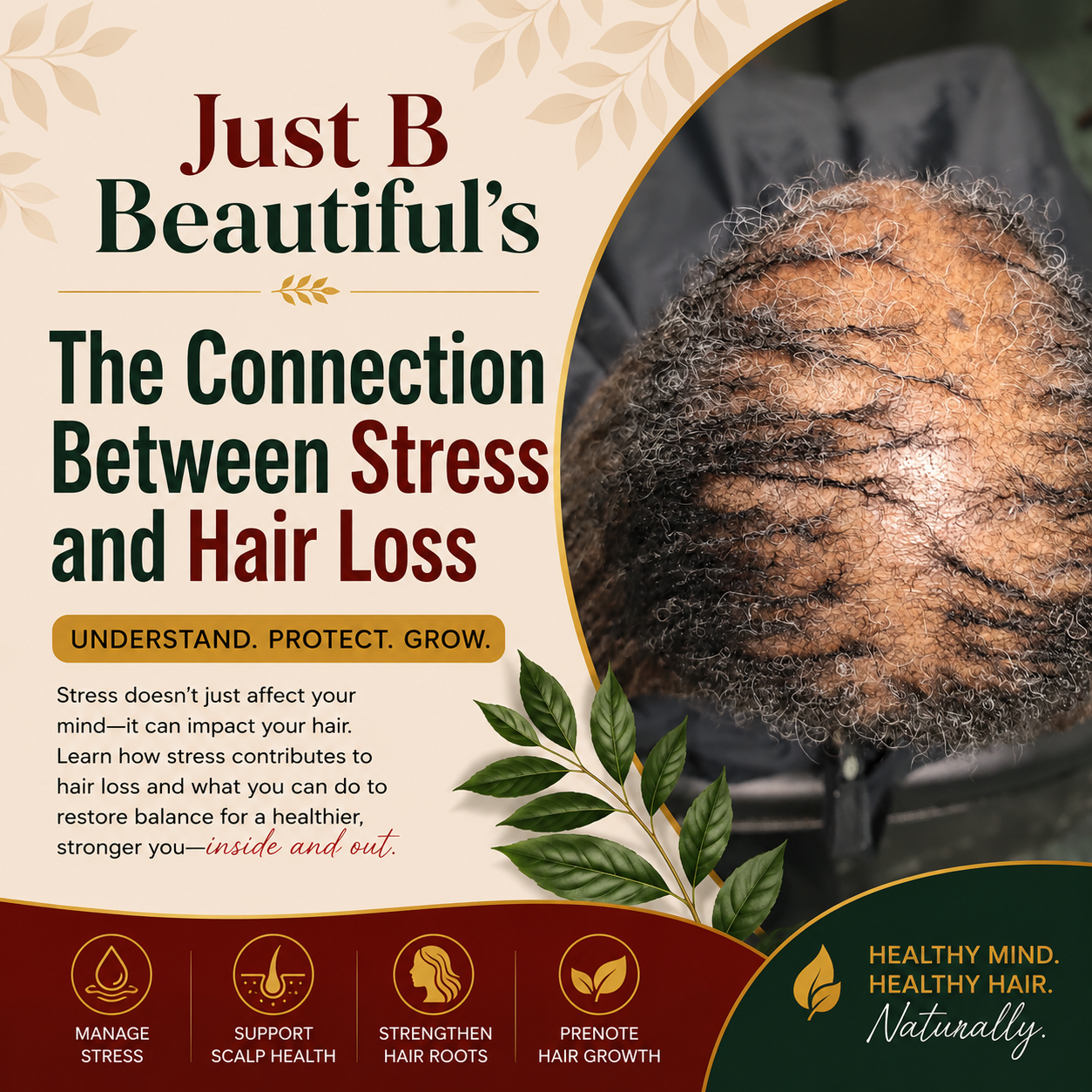 The Connection Between Stress and Hair Loss