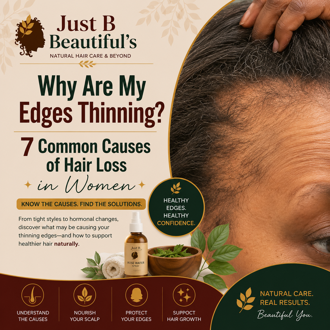 Why Are My Edges Thinning? 7 Common Causes of Hair Loss in Black Women