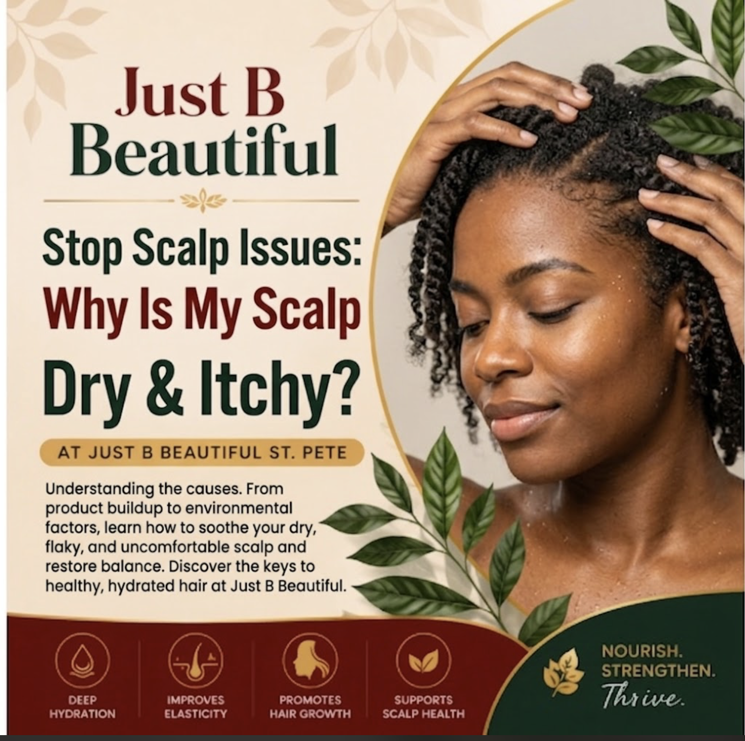 Why is my scalp so dry &amp; itchy?