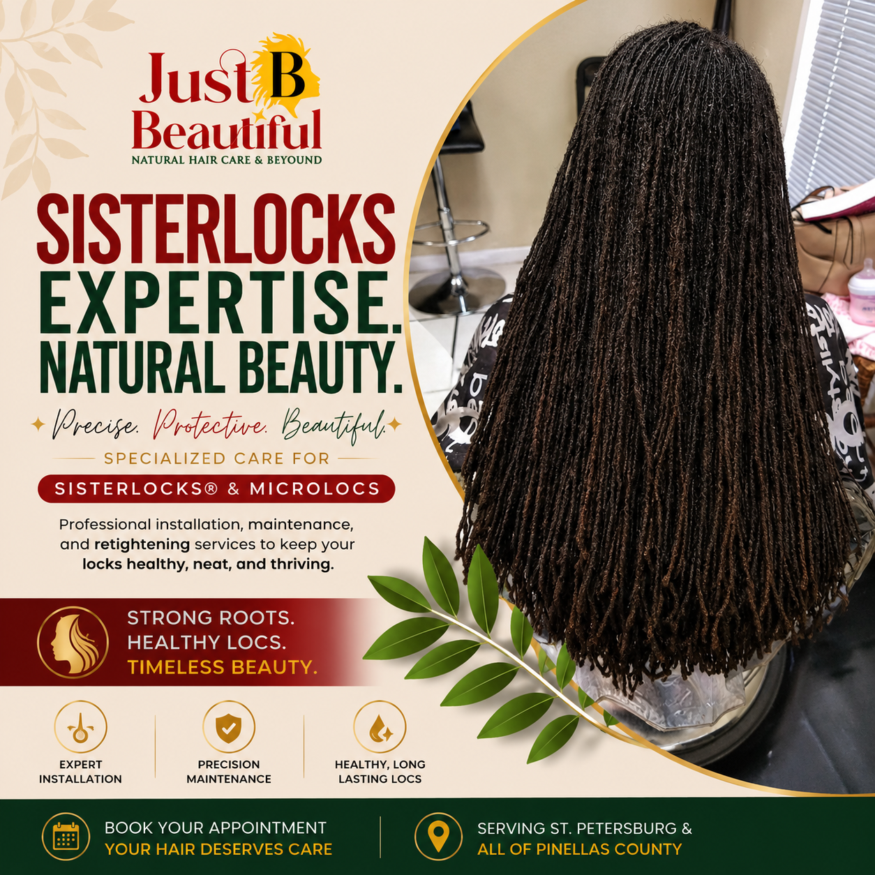 sisterlocks retwist st pete