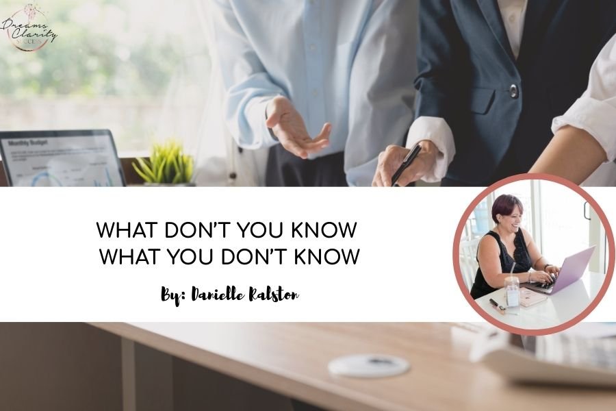 You Don't Know What You Don't Know