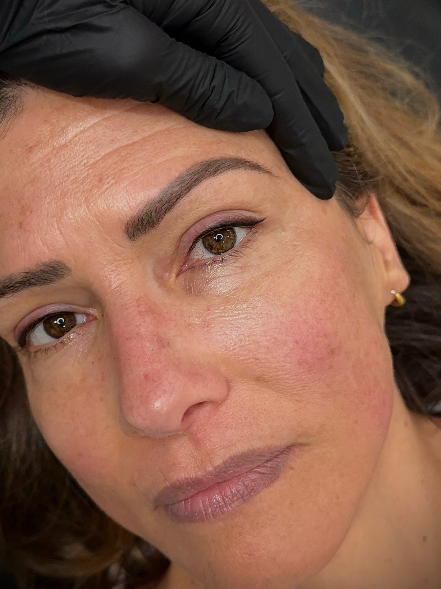 Let us pause for the Shwoooshness 🌬️ 

#lurestudio #velveteyeliner #todaystattoo #azeyelinertattoo #shadedeyeliner