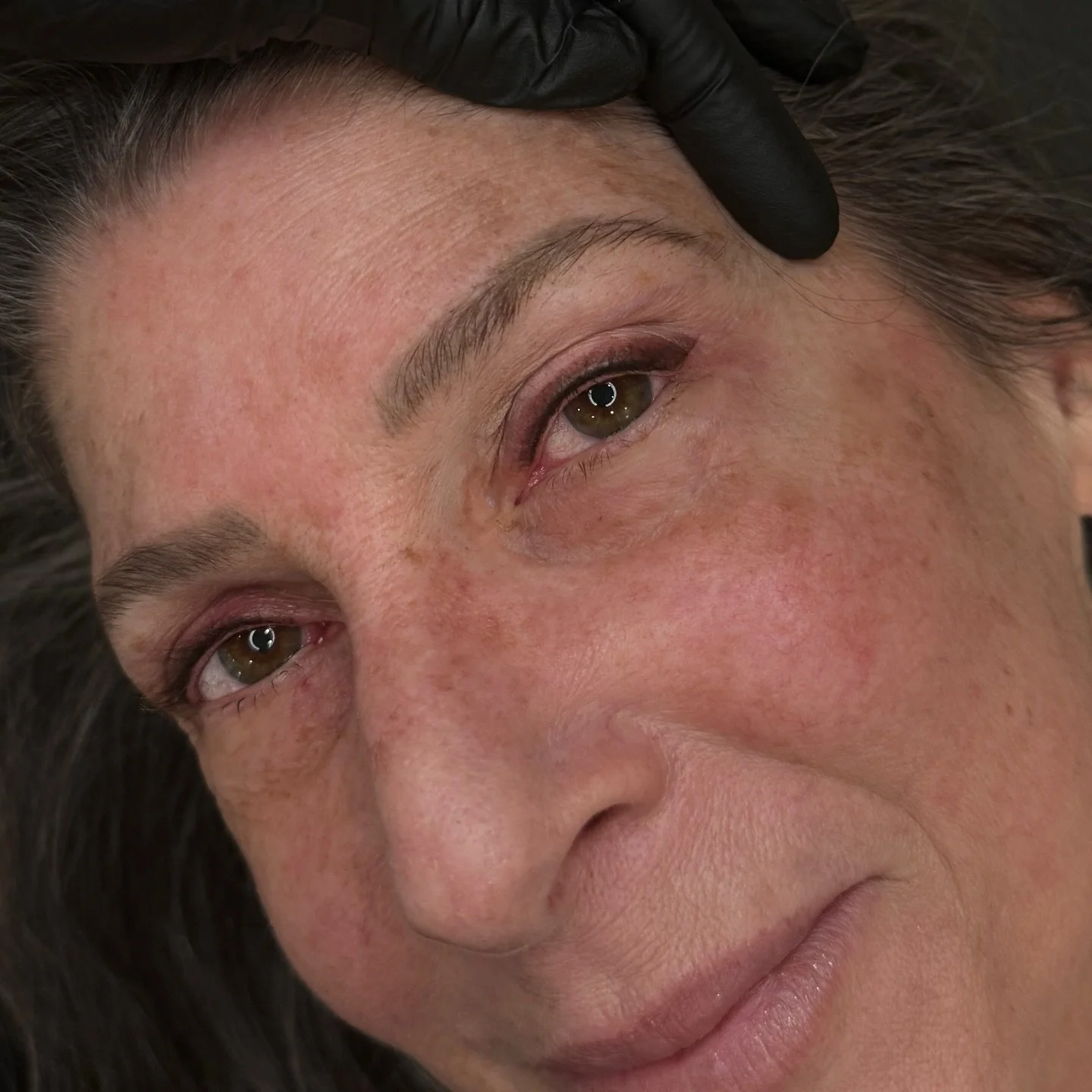 Mature skin, delicate lids, and visible capillaries can feel intimidating&mdash;but with patience and a gentle approach, beautiful results are possible.

This client traveled in with hopes for a soft velvet edge and trusted me to work carefully with 