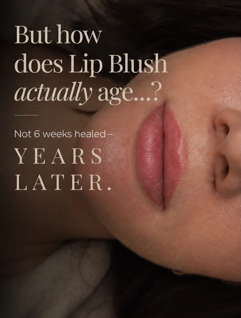 &ldquo;But how does it age?&rdquo;

After 9 years in the industry, these are the results that matter most to me&mdash;

Not the fresh work.
Not even 6 weeks healed (even tho I REALLY love healed results day)

But years later&hellip;
when the color ha