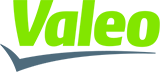 Valeo logo in green and black text