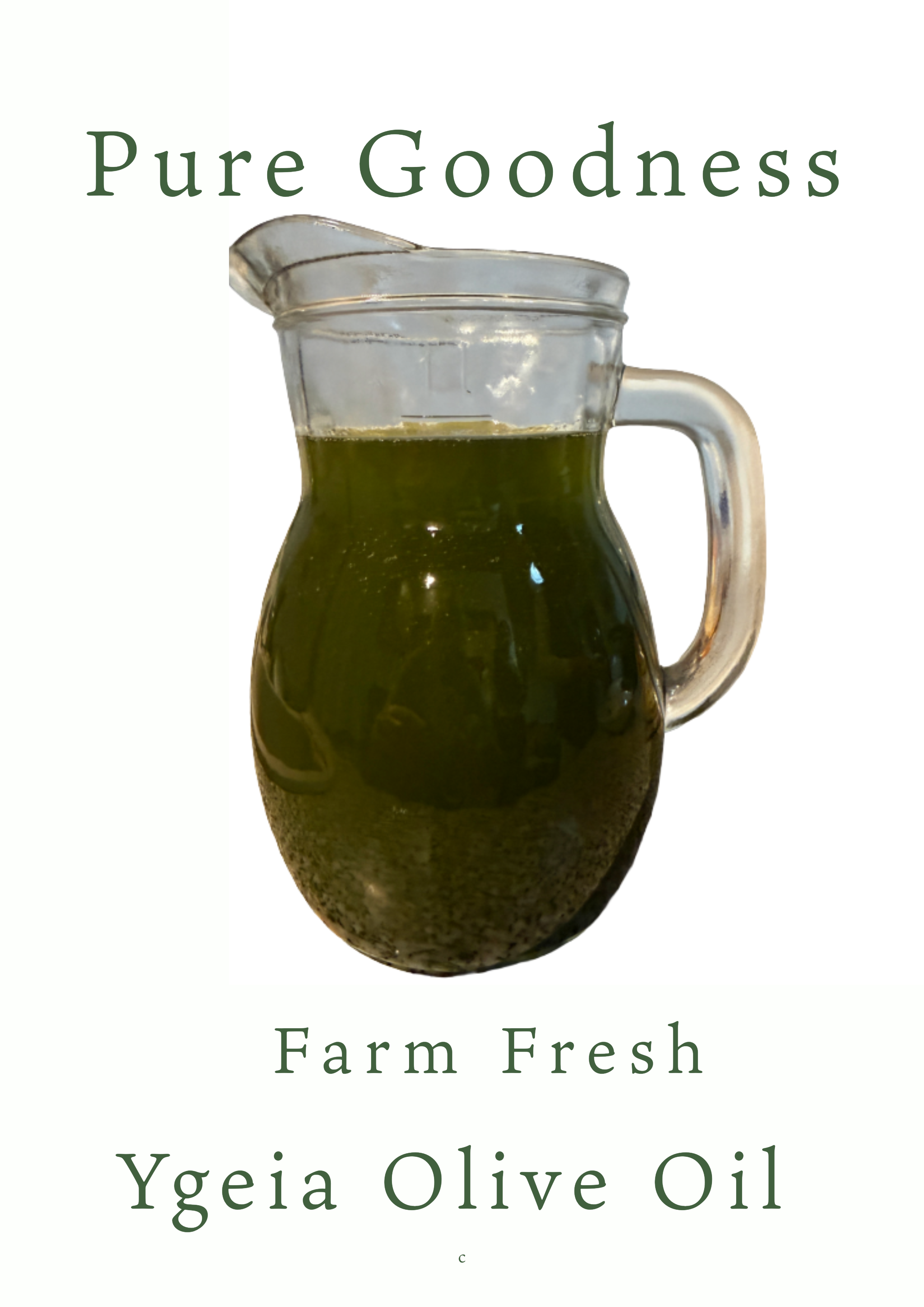 A close-up of vibrant green extra virgin olive oil glistening in the light.