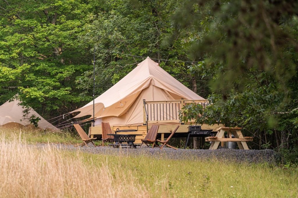 Weekend getaway at firefly ridge for best summer getaway with glamping