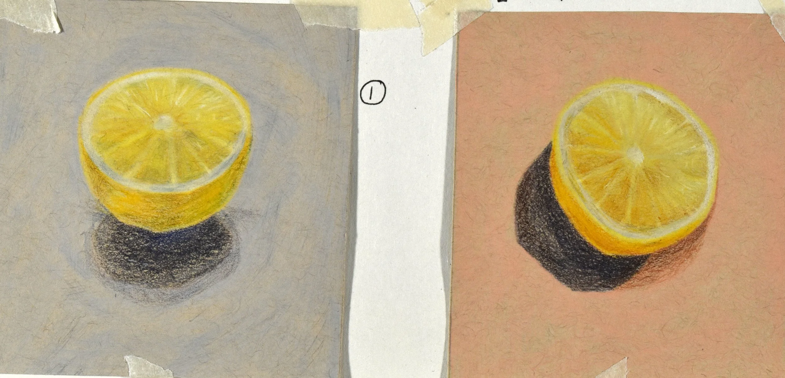 colored pencil, 2022