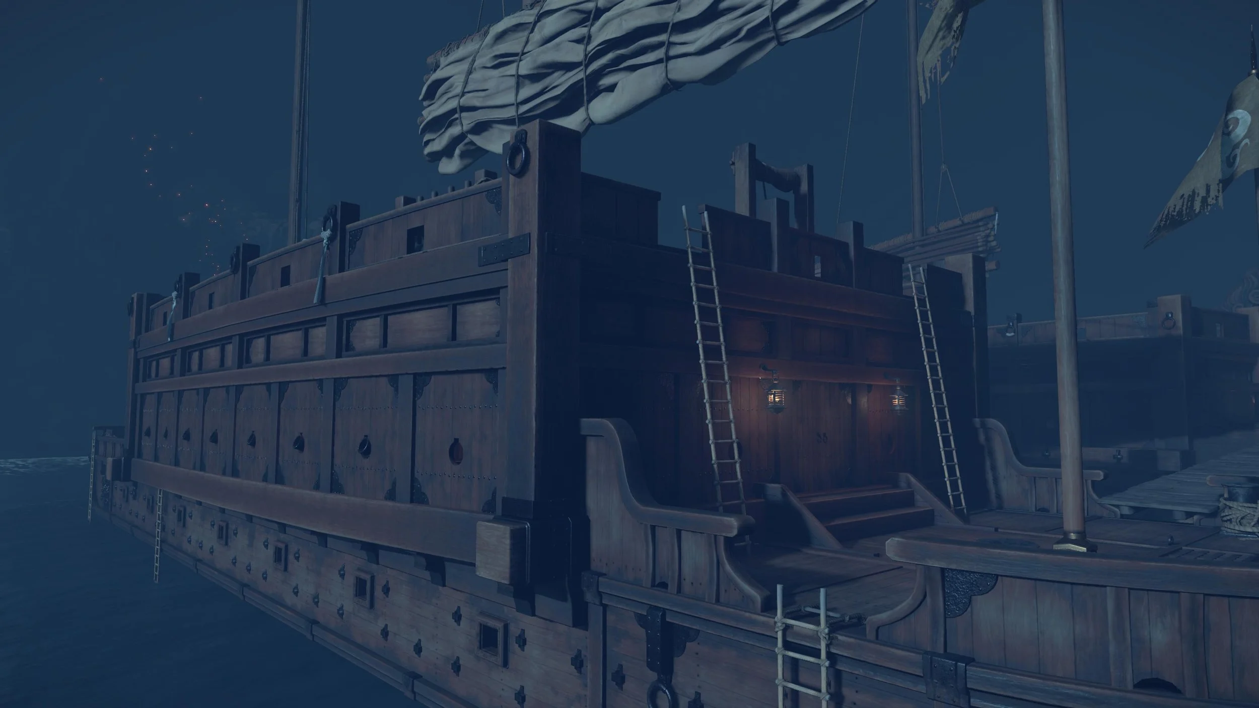 Mongol Ship, Modeling, Textures, and Materials