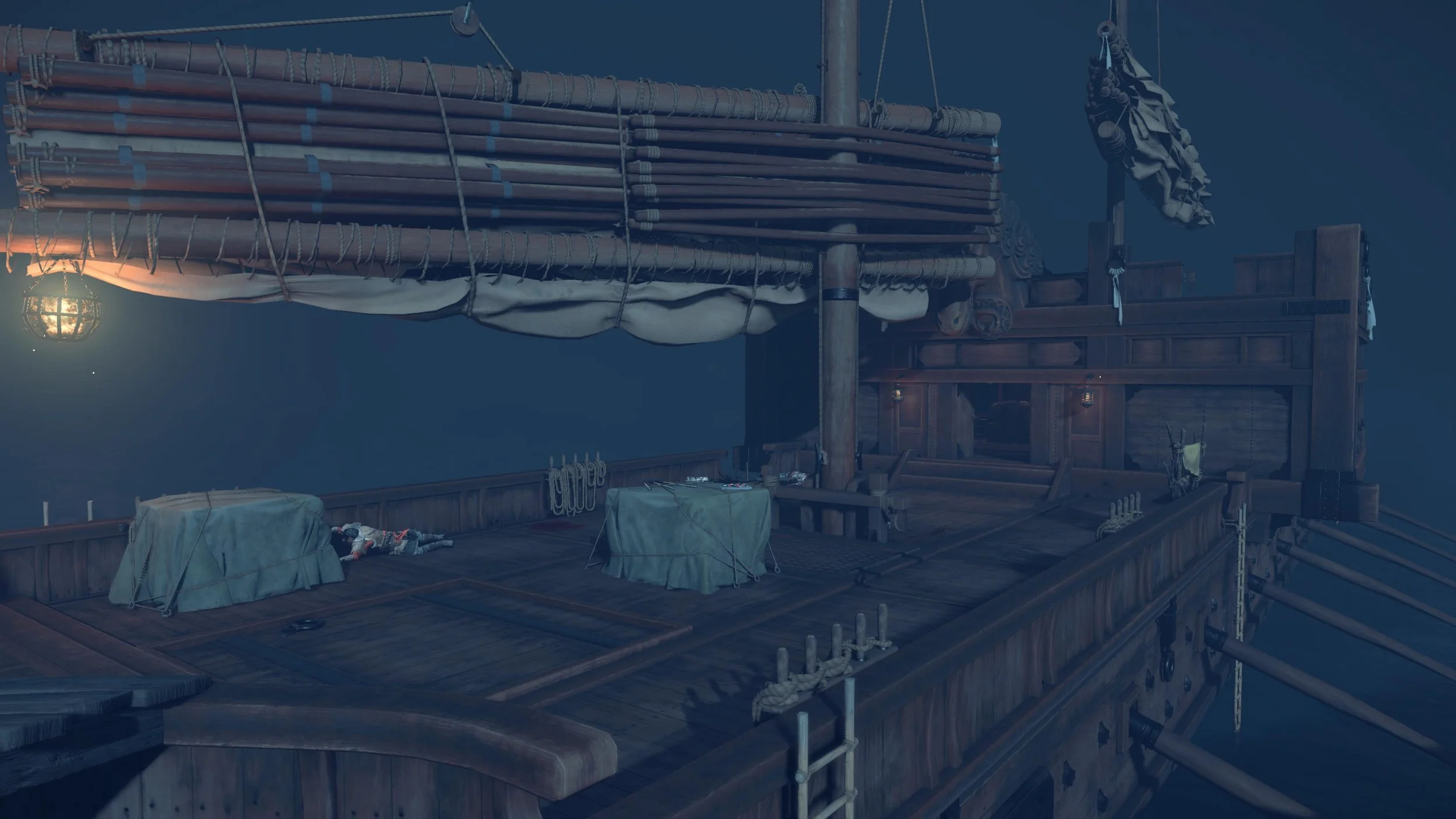 Mongol Ship, Modeling, Textures, and Materials