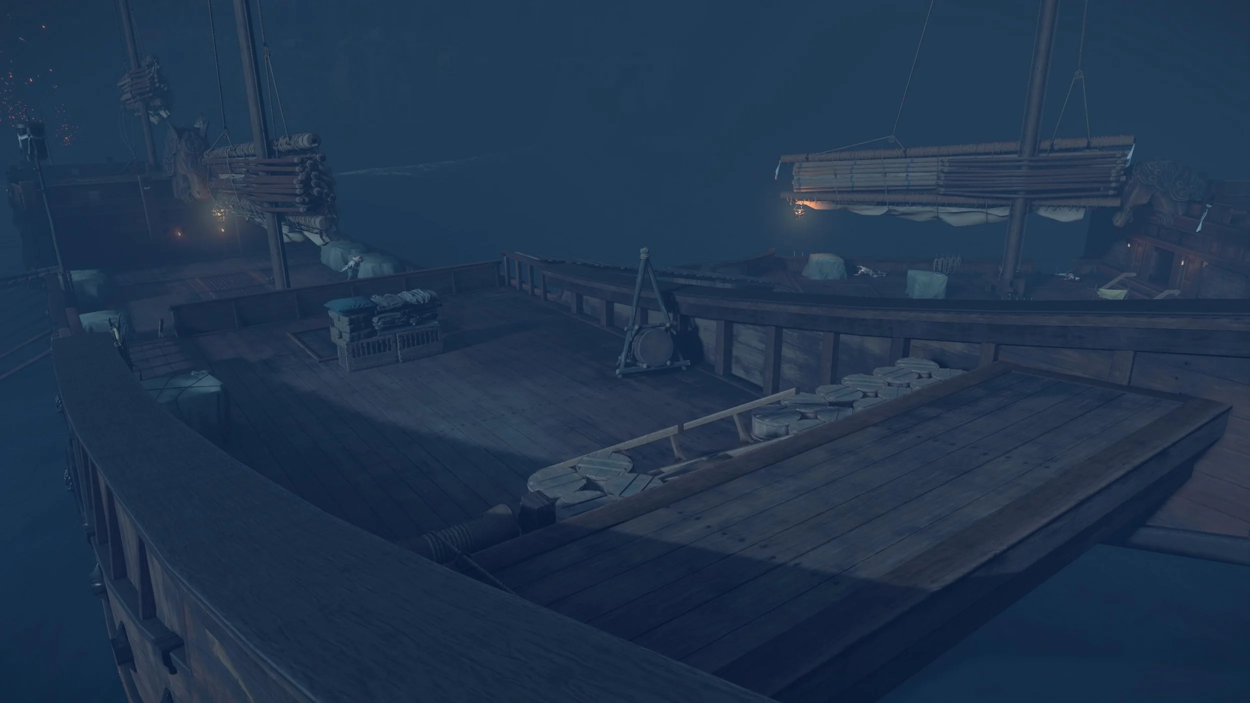 Mongol Ship, Modeling, Textures, and Materials