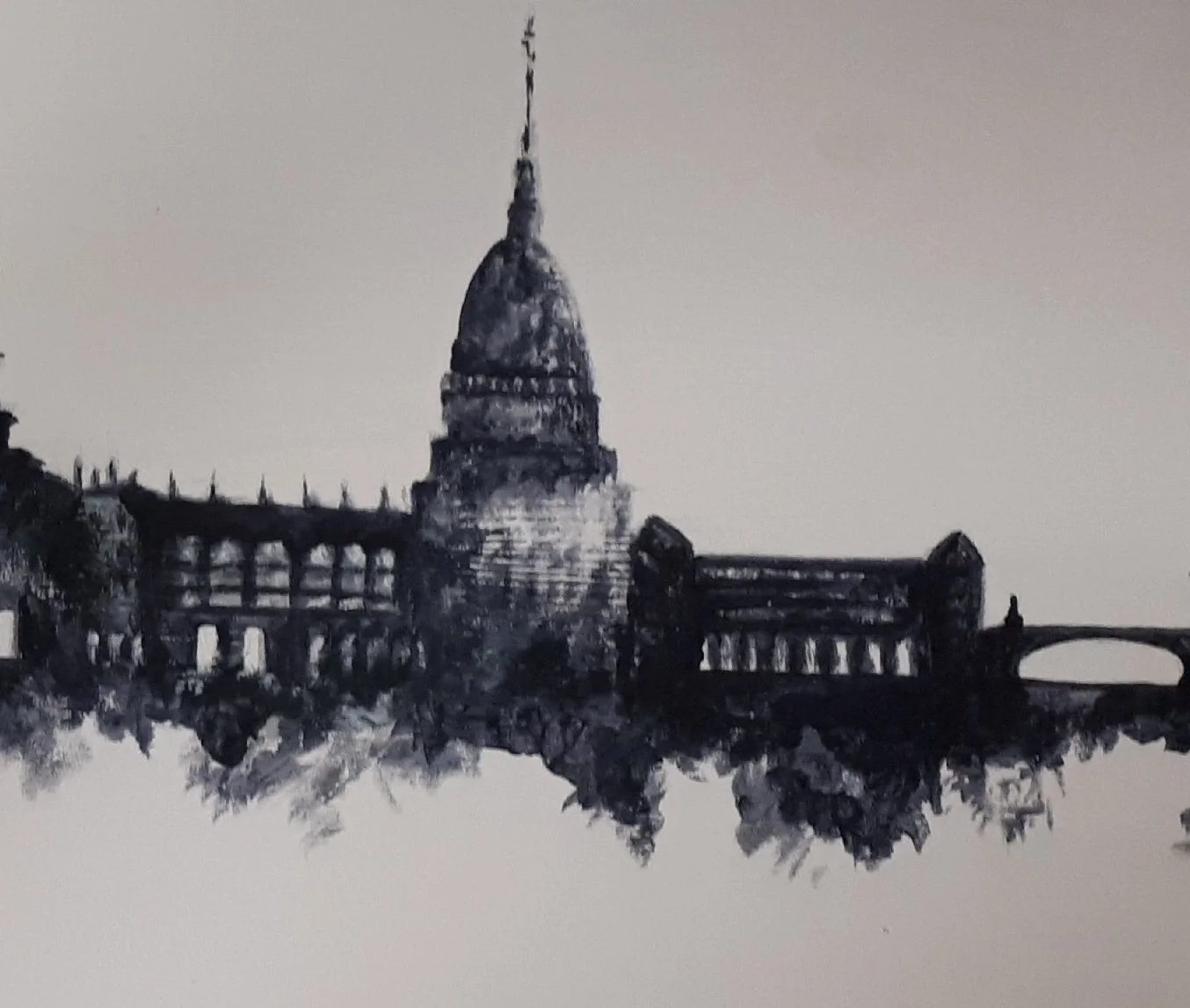 Torino Skyline, opera di Morino Arte & Design