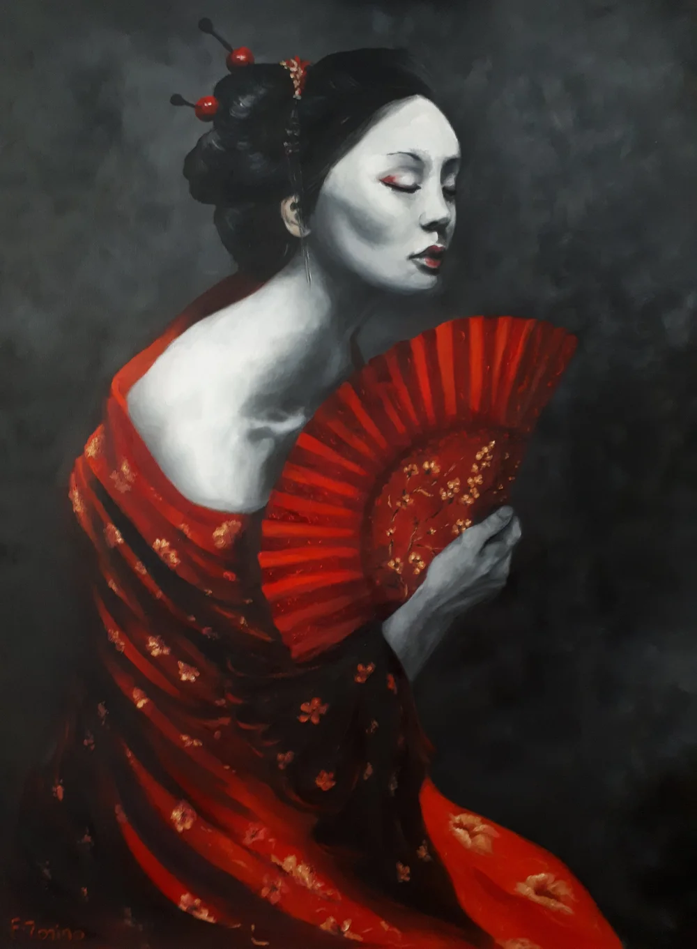 Sensualità d'Oriente, opera di Morino Arte & Design