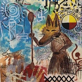 The Tongva were the first peoples to inhabit the land of Pimu (Catalina). Art by River Garza.