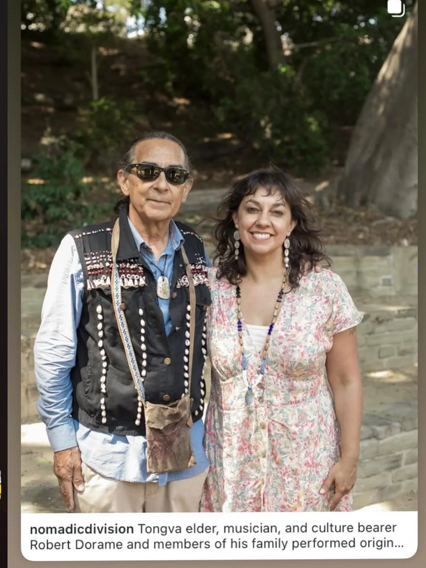 Chairman Robert Dorame and Vice Chair @mercedes.dorame.  Photo credit: @nomadicdivision