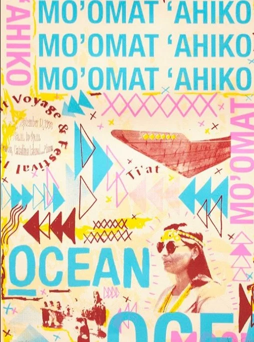 Mo'omat 'haiko - Breath of the Ocean. Limited print by River Garza. Available in the link in our bio.