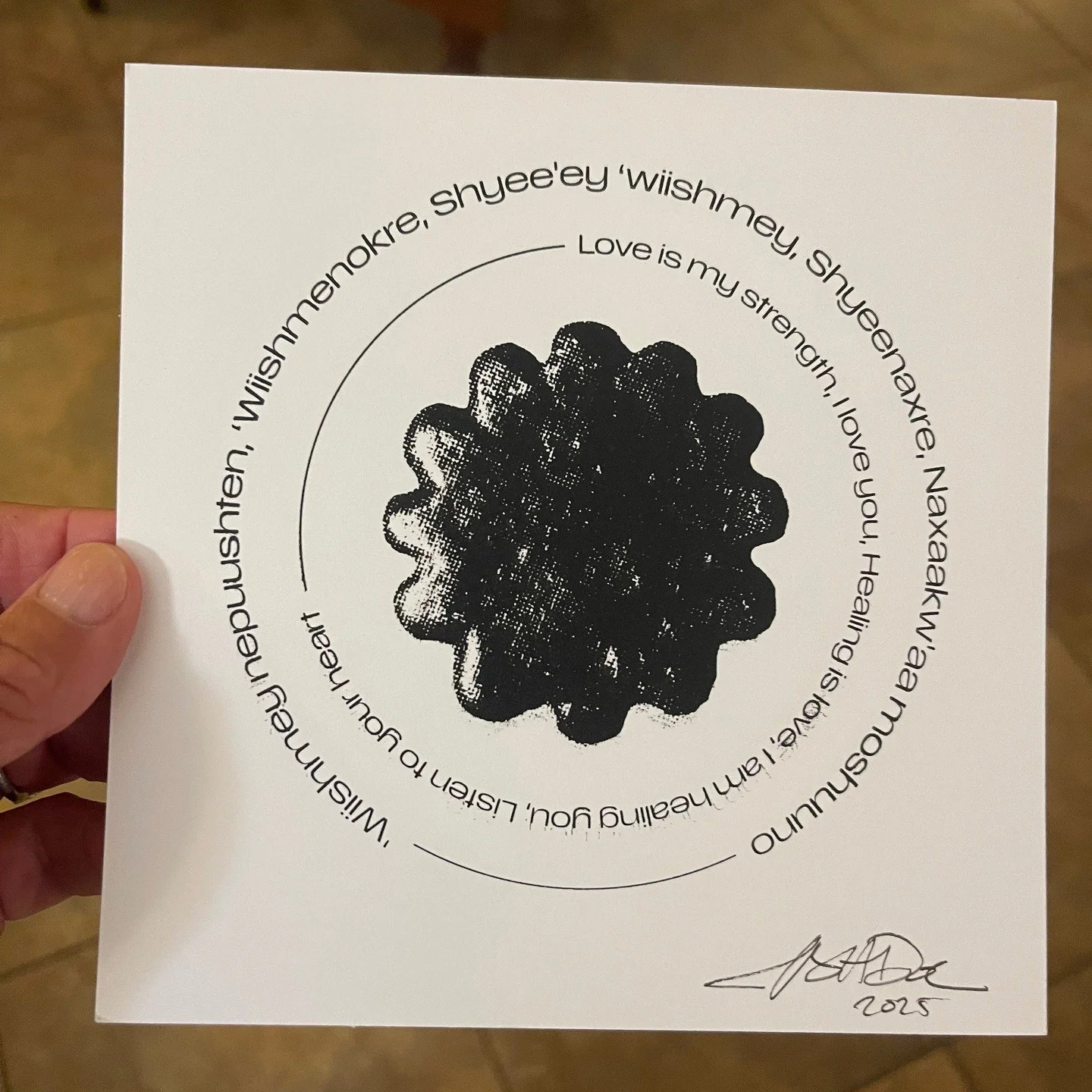 Naxaak'aamoshuuno. Well done @mercedes.dorame