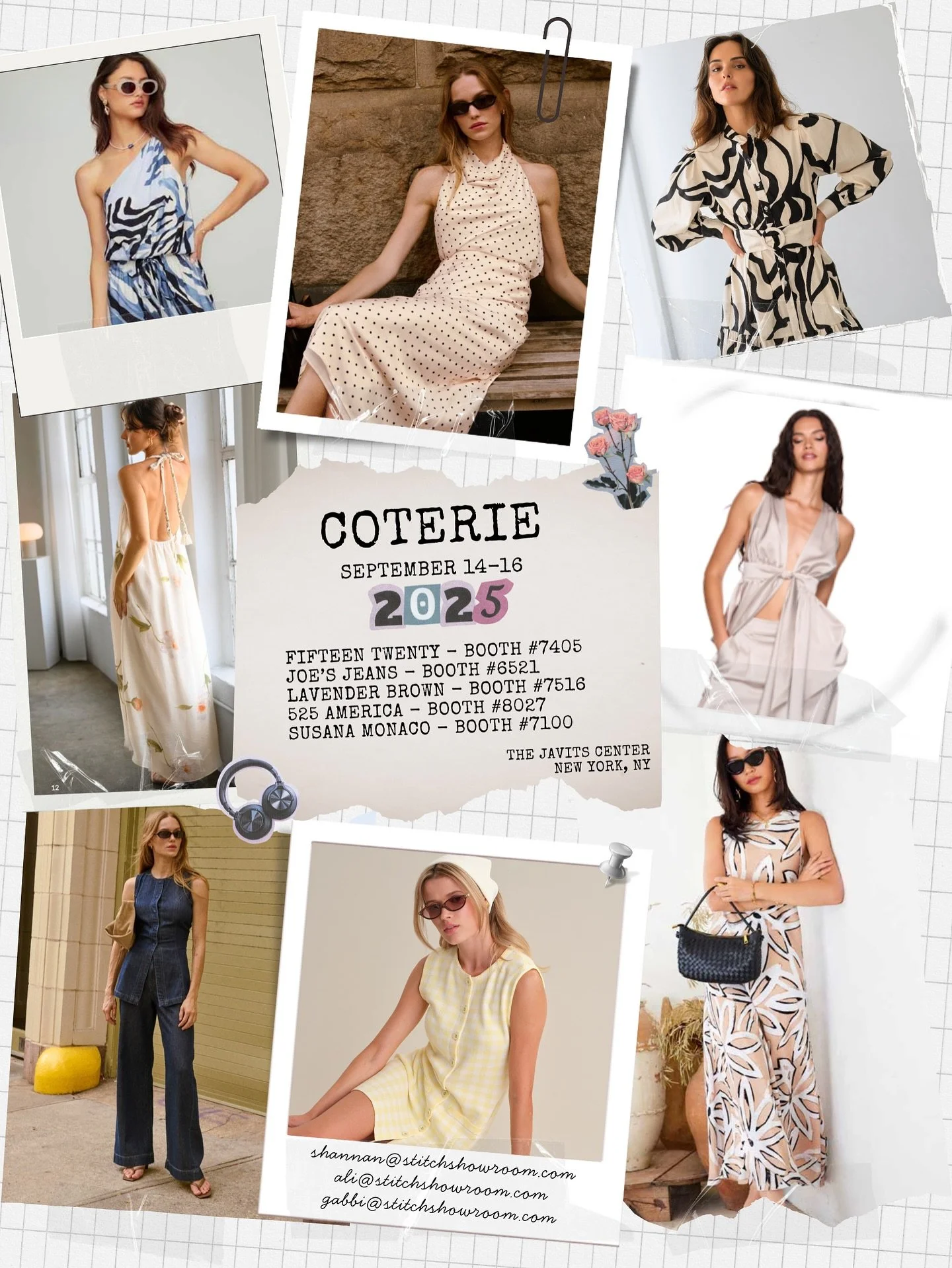 NYC, we&rsquo;re coming for you 💫 Find us at COTERIE 2025 Sept 14&ndash;16 with fresh new looks from Fifteen Twenty, Joe&rsquo;s Jeans, Lavender Brown, 525 America + Susana Monaco. See you at the Javits! 🗽👗 

#COTERIE2025 #NYCFashion