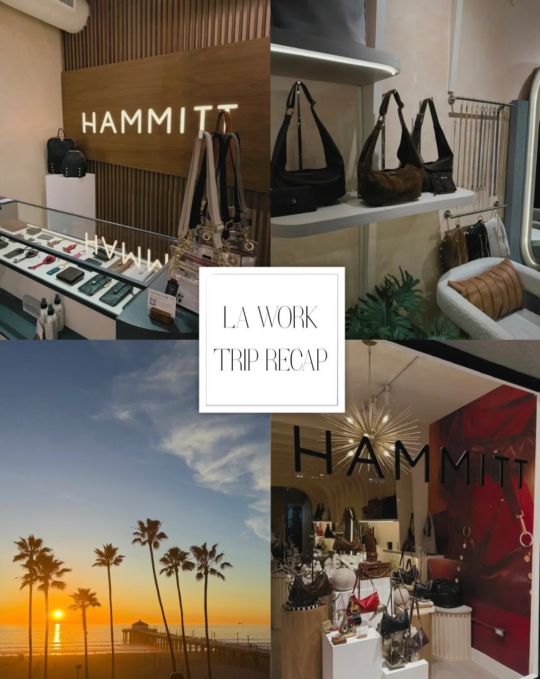LA trip visiting @hammittla📍Hammitt is a new addition to the showroom ✨

We enjoyed meeting the Hammitt team and previewing the Fall &rsquo;26 collection!