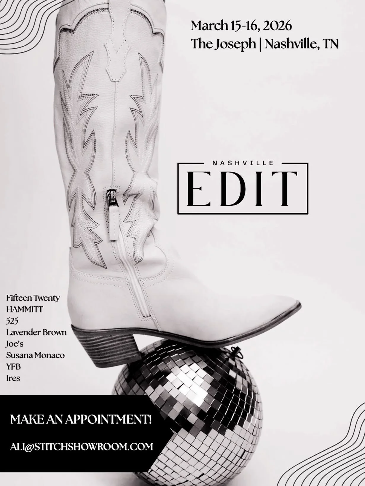 Will we see you at Edit in Nashville? 👀🛍️