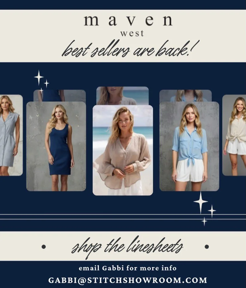 Maven West BEST SELLERS!

Email Gabbi for more info!