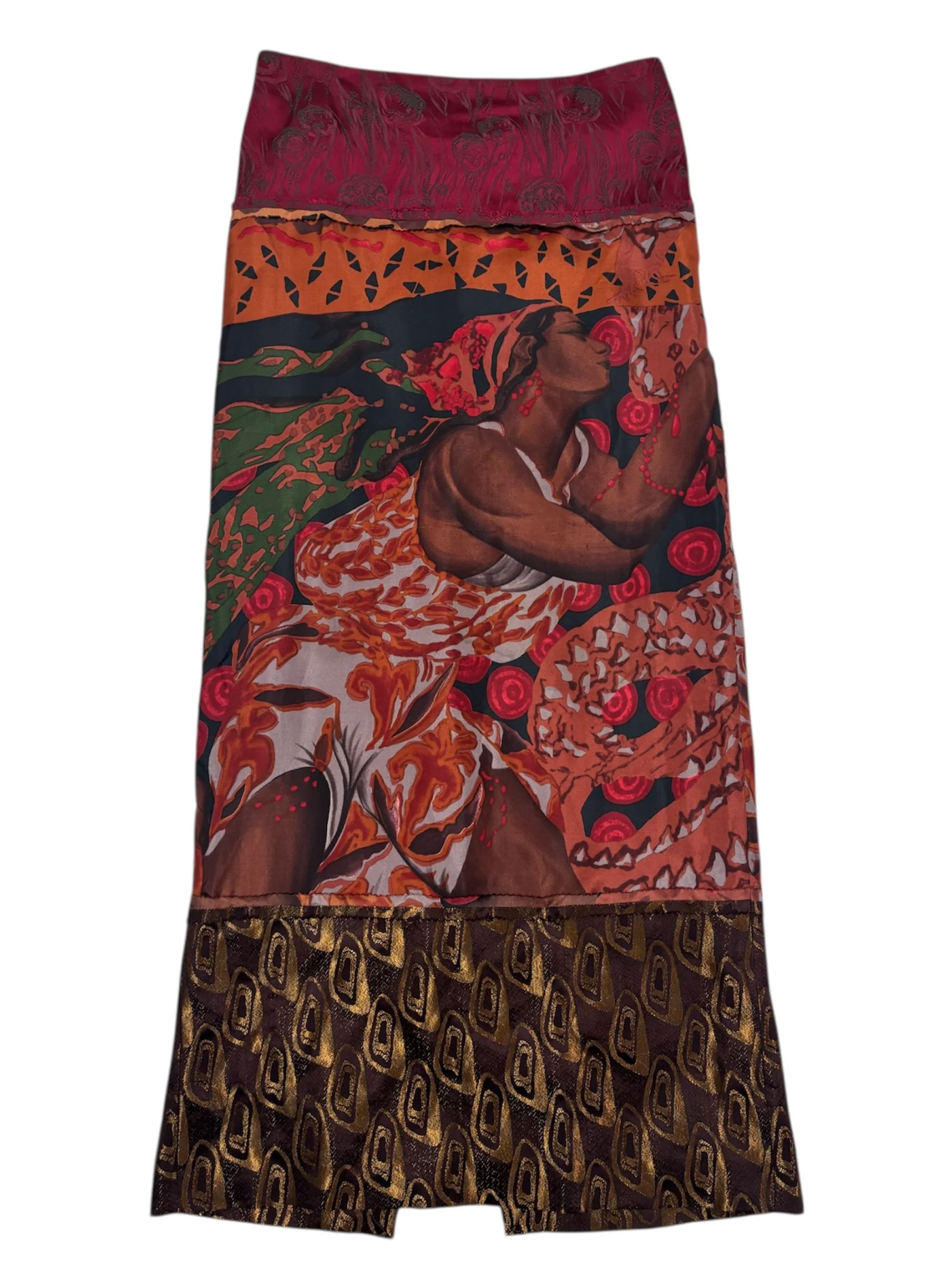 Jean Paul Gaultier F/W 2002 Printed Skirt