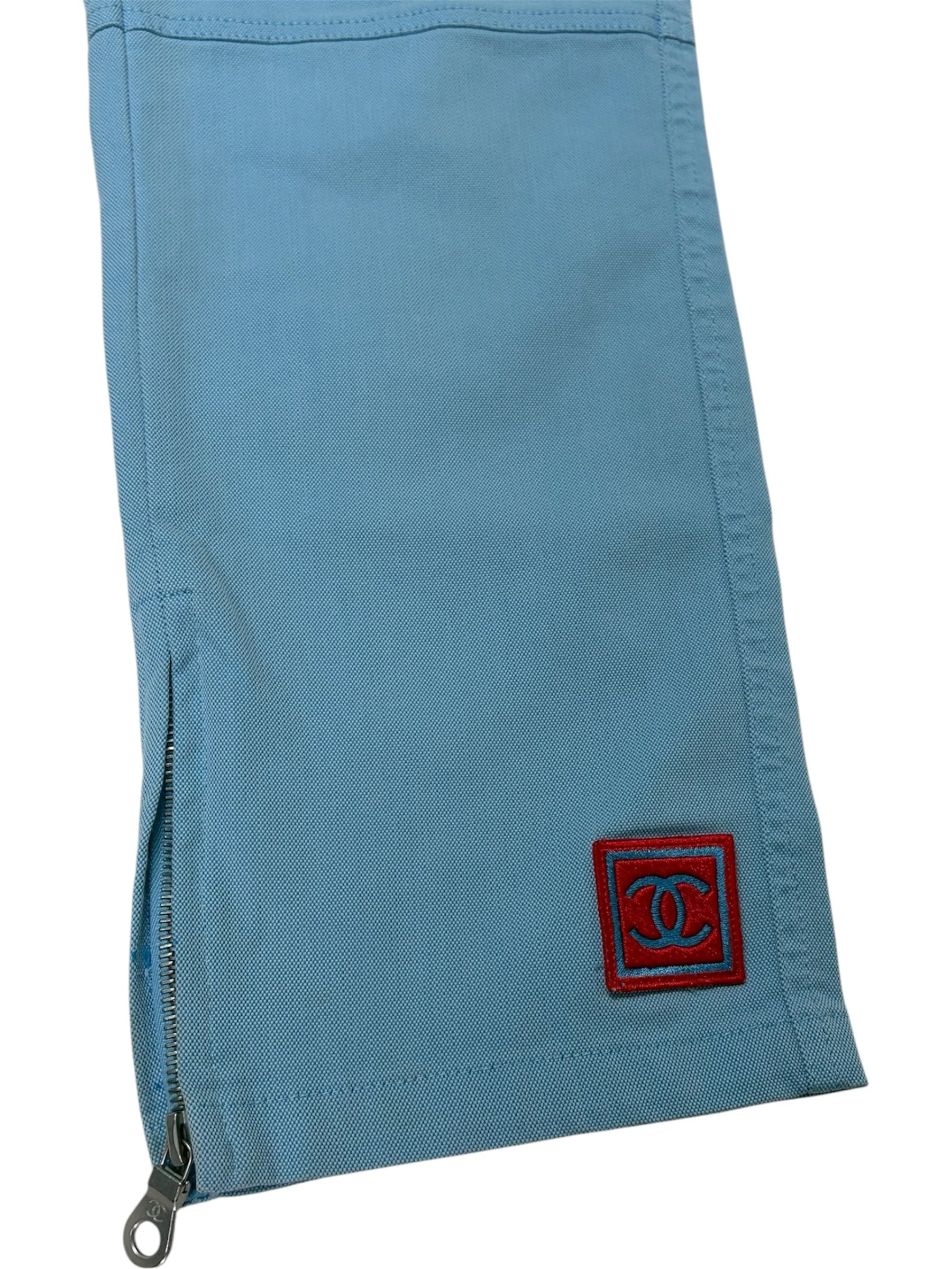 CHANEL SPORT BABY BLUE PANTS2.JPG