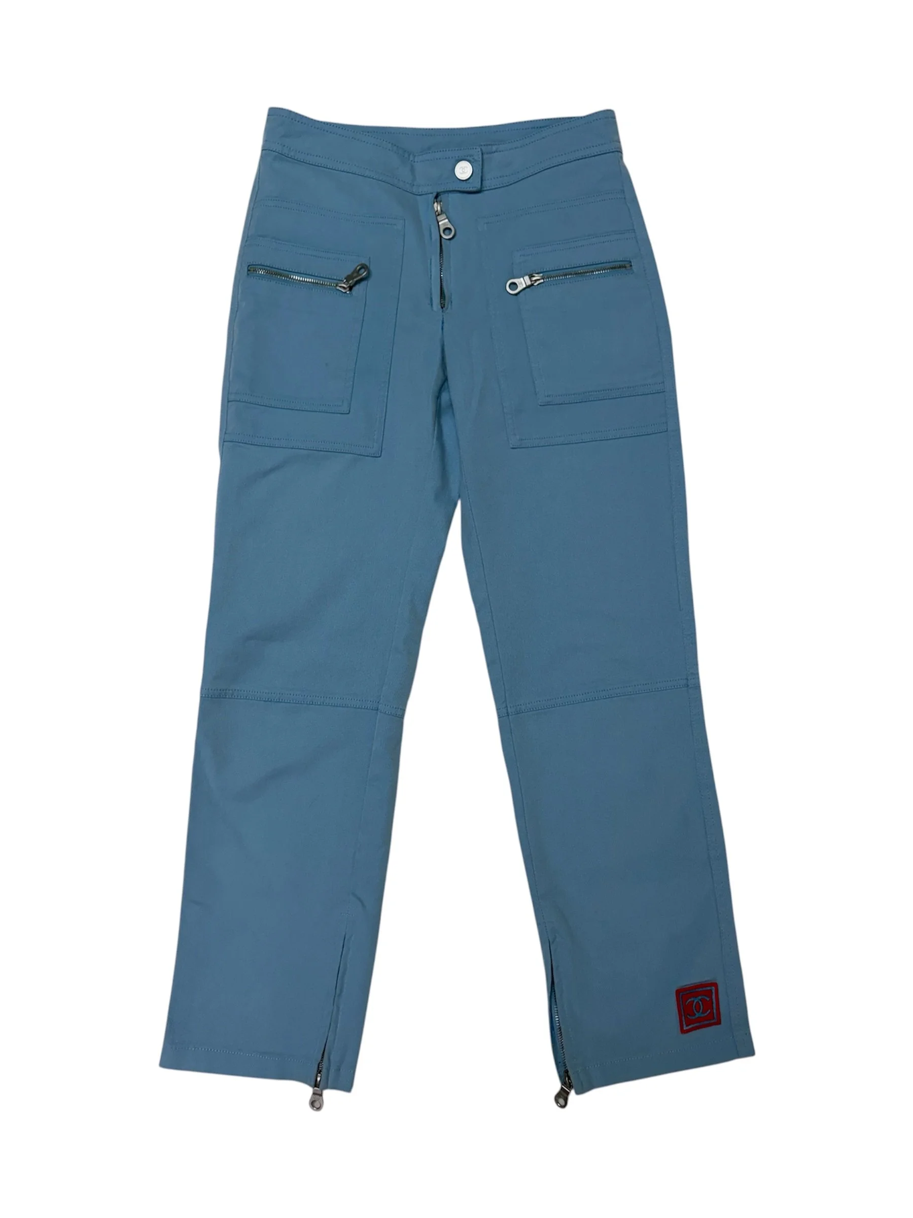 CHANEL SPORT BABY BLUE PANTS1.JPG