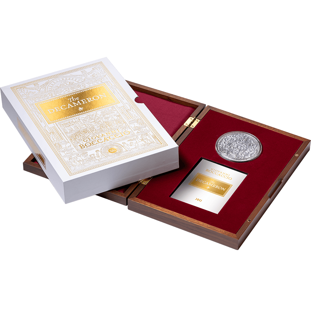 The Decameron by Giovanni Boccaccio: Literature preserved in Silver