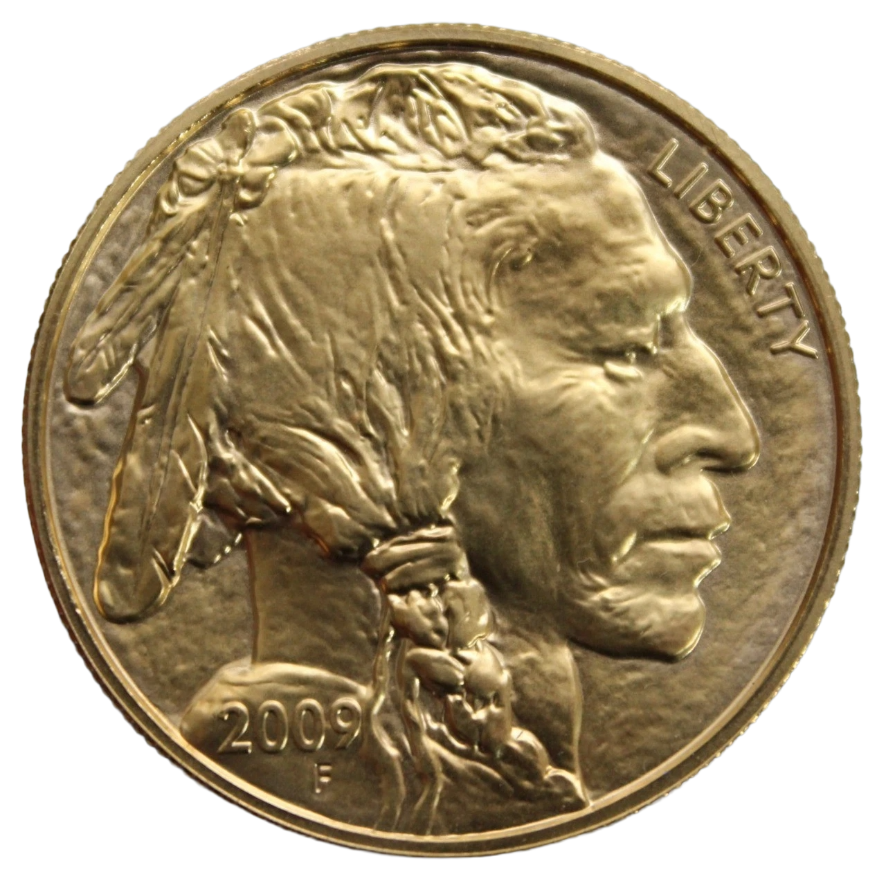 1 oz American Gold Buffalo Coin BU  2009 $50 US Gold .9999