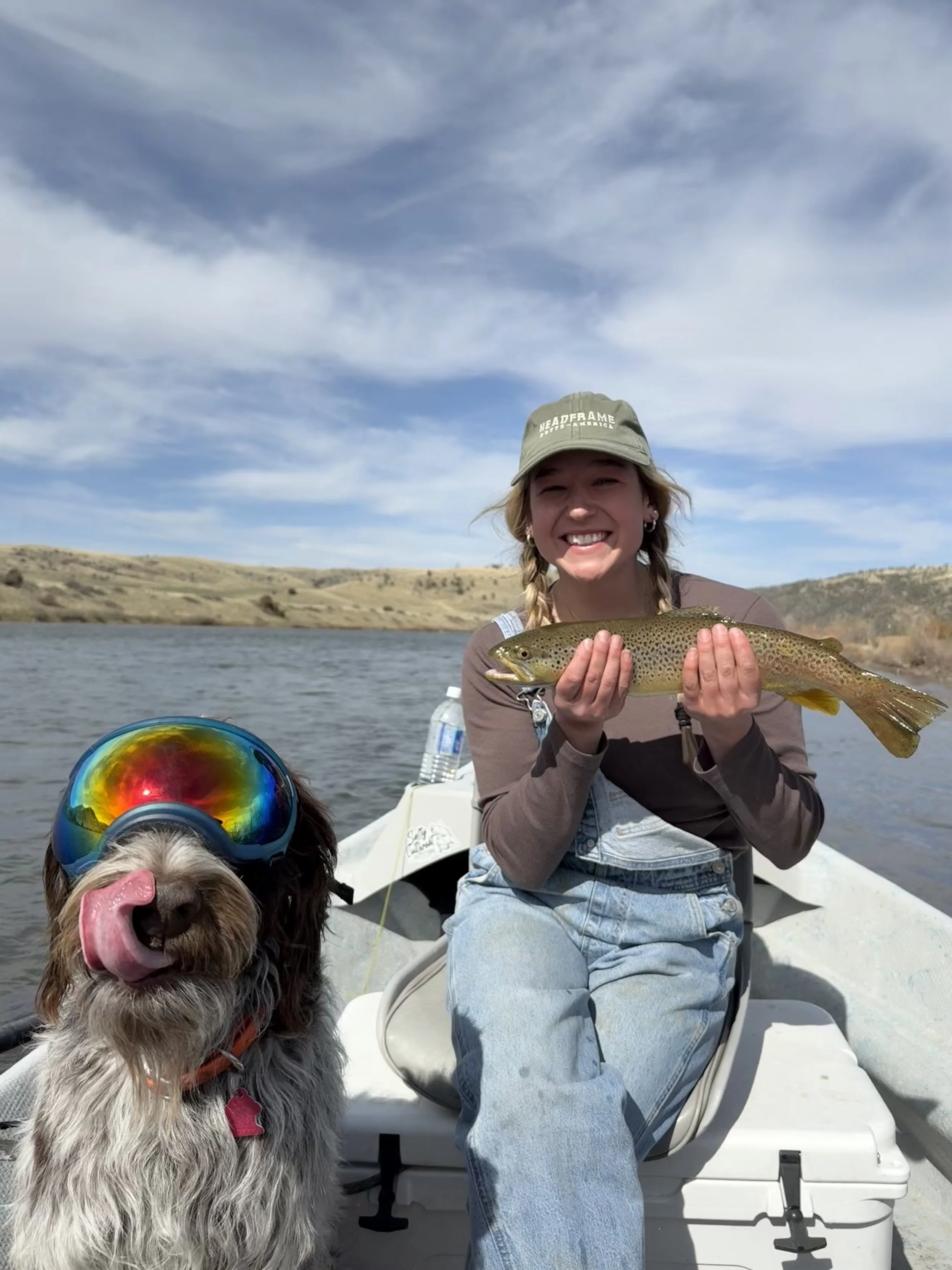 Guided drift boat fly fishing trip in Bozeman Montana